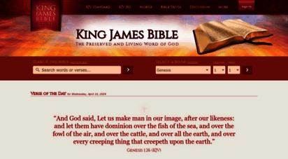 similar web sites like kingjamesbibleonline.org