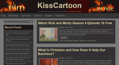 kisscartoon.vip - kisscartoon watch rick & morty season 1 to 4 & samurai jack all episodes free online