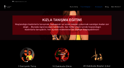 kizlatanismaegitimi.com - a´dan z´ye kız tavlama eğitimi
