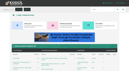 kodgil.com - kodgil - webmaster forumu