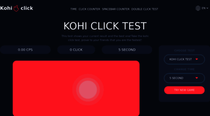 kohiclicktest.org - kohi click test - best cps test!