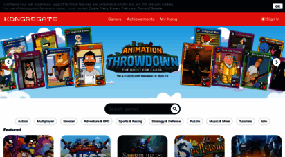 kongregate.com - kongregate: play free games online