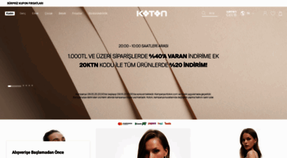 koton.com - koton: türkiye´nin öncü moda ve giyim markası
