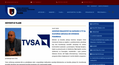 ks.gov.ba - vlada kantona sarajevo