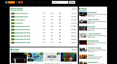 kshow123.net - korean tv shows online  kshow123