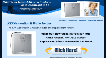 kykwaterionizers-direct.com