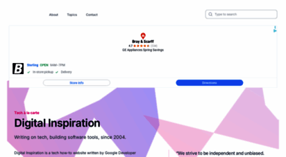 labnol.org - digital inspiration - tech guides, software tutorials, and google