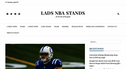 ladsnbastands.com - lads nba stands