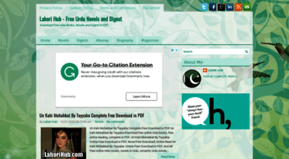 lahorihub.com - lahori hub - free urdu novels and digest
