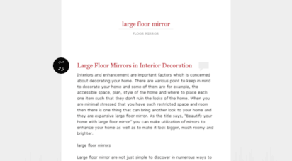 largefloormirror.wordpress.com