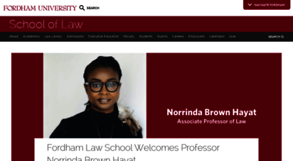 law.fordham.edu - school of law  fordham