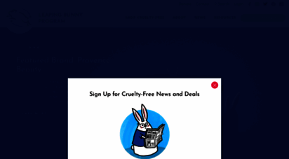 leapingbunny.org - home  leaping bunny