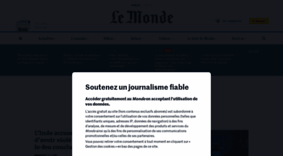 lemonde.fr - le monde.fr - actualités et infos en france et dans le monde