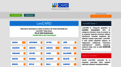 lescard.com - lescard: iş ilanları ve firmalar