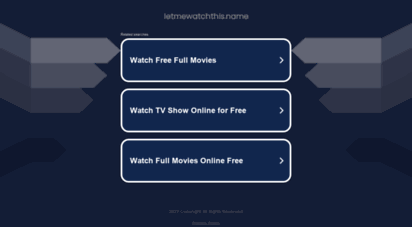 letmewatchthis.name - letmewatchthis.name
