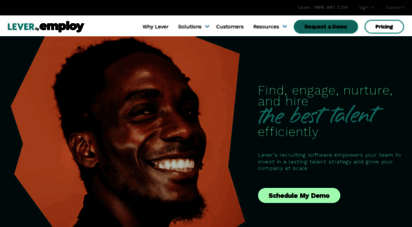 lever.co - recruiting software  lever