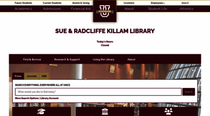Welcome to  - Sue & Radcliffe Killam Library