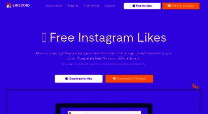 likezoid.com - get unlimited free and real instagram likes ⚡ - likezoid