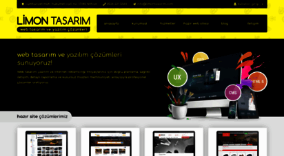 limontasarim.com - limon tasarım - web tasarım ve yazılım çözümleri