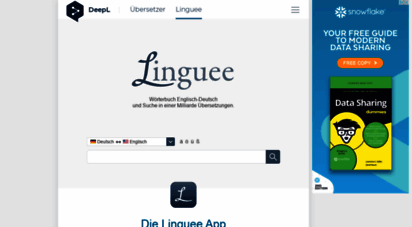 similar web sites like linguee.de