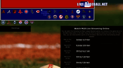 live-baseball.net - watch mlb playoff games free online.