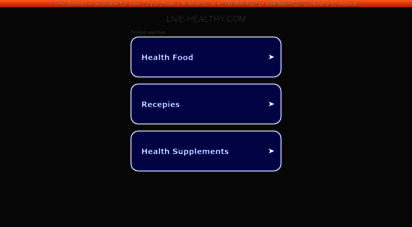 live-healthy.com