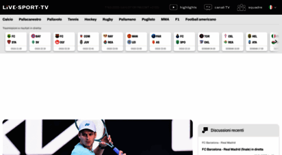 live-sport-tv.it - live sport tv • partite di oggi in diretta, gratis online