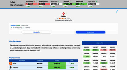 liveexchanges.com - exchange rate - 24-hour d currency rates.