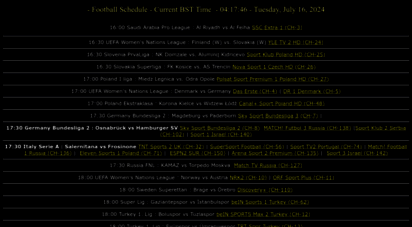 livefootballsite.com - watch live epl football streaming online for free