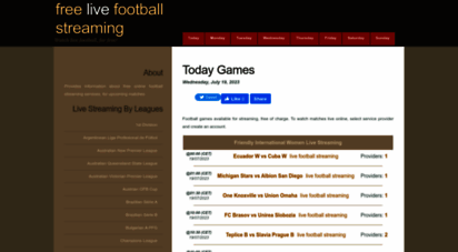 livefootballstreaming247.com - free live football streaming for iphone, ipad, android and desktop