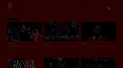 liverpoolfc.com - liverpool fc - homepage