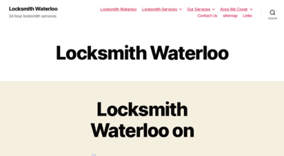 locksmithwaterloo.ca