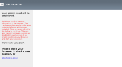 login.gmfinancial.com