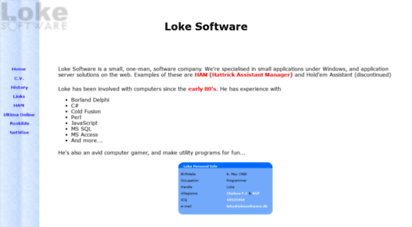 lokesoftware.dk - loke software