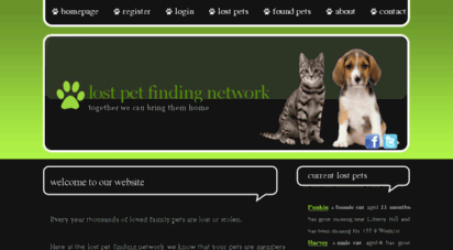 lostpetfindingnetwork.com