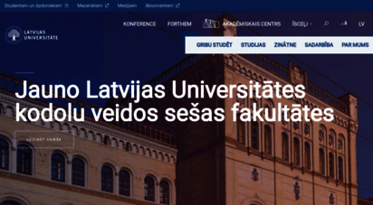 lu.lv - latvijas universitāte