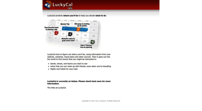 luckycal.com