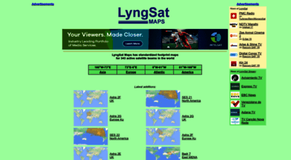 lyngsat-maps.com - lyngsat maps