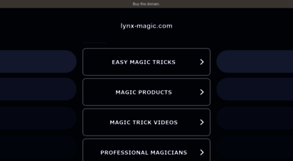 lynx-magic.com