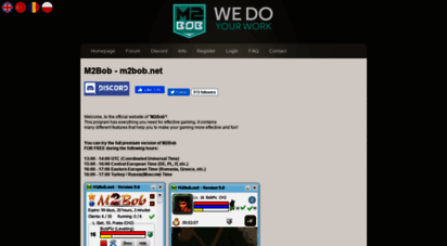 m2bob.net - m2bob - main page