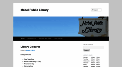 mabel.lib.mn.us - mabel public library