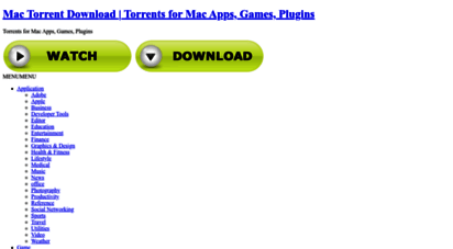 mac-torrent-download.net - mac torrent download - torrents for mac apps, games, plugins