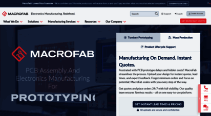 macrofab.com - pcb & electronics manufacturing  macrofab