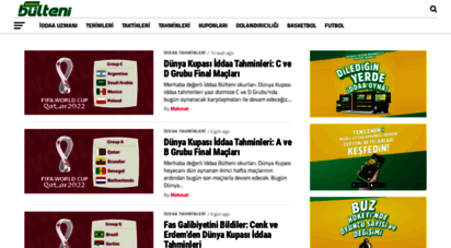macvurgunu.com - iddaa bülteni ile kazançlı bahis - iddaabülteni.com
