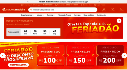 madeiramadeira.com.br - madeiramadeira - sua casa, seu jeito