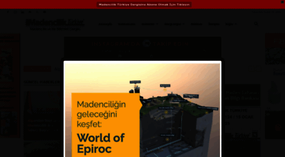 madencilikturkiye.com - madencilik türkiye - türkiye´nin madencilik haber portalı