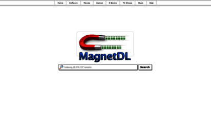 magnetdl.me - search magnet/torrent links & download software, movies, games, music & more : magnetdl