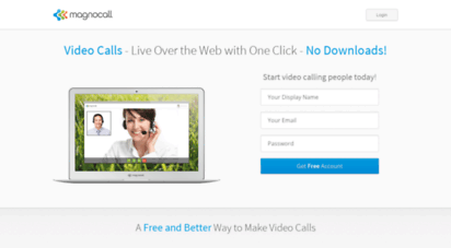 magnocall.com - magnocall – free video calls over the web – no downloads