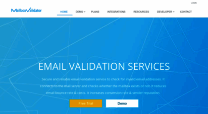 mailboxvalidator.com - email validation api - verify email address  mailboxvalidator