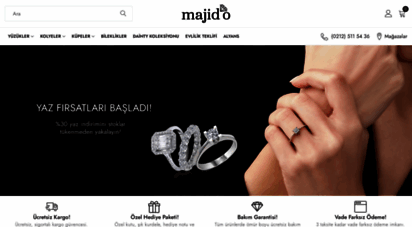 majidopirlanta.com - majido pırlanta peşin fiyatına 6 taksit fırsatı ile en özel pırlantalı ürünler